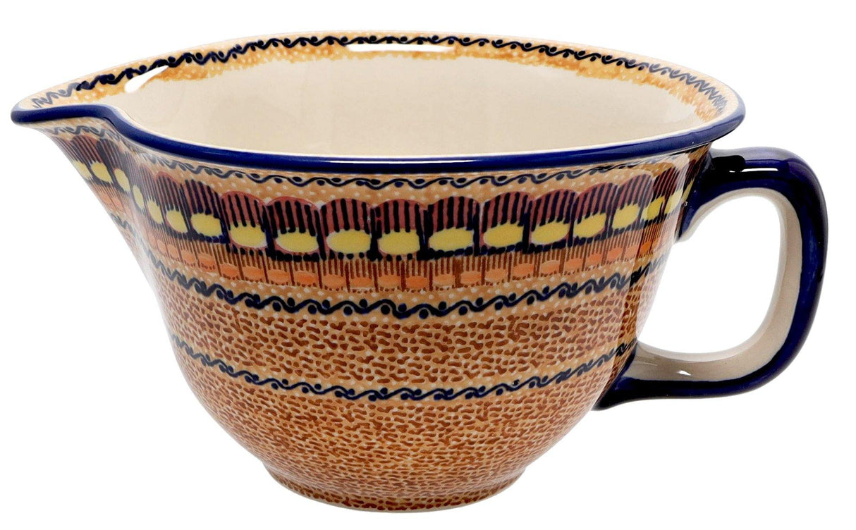 Bowl, Round, Batter Bowl, 2.5 Quart in "Desert Sunrise" by Manufaktura | D014U-KLJ