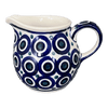 Polish Pottery The Cream of Creamers - "Basia" (Eyes Wide Open) | D019T-58 at PolishPotteryOutlet.com
