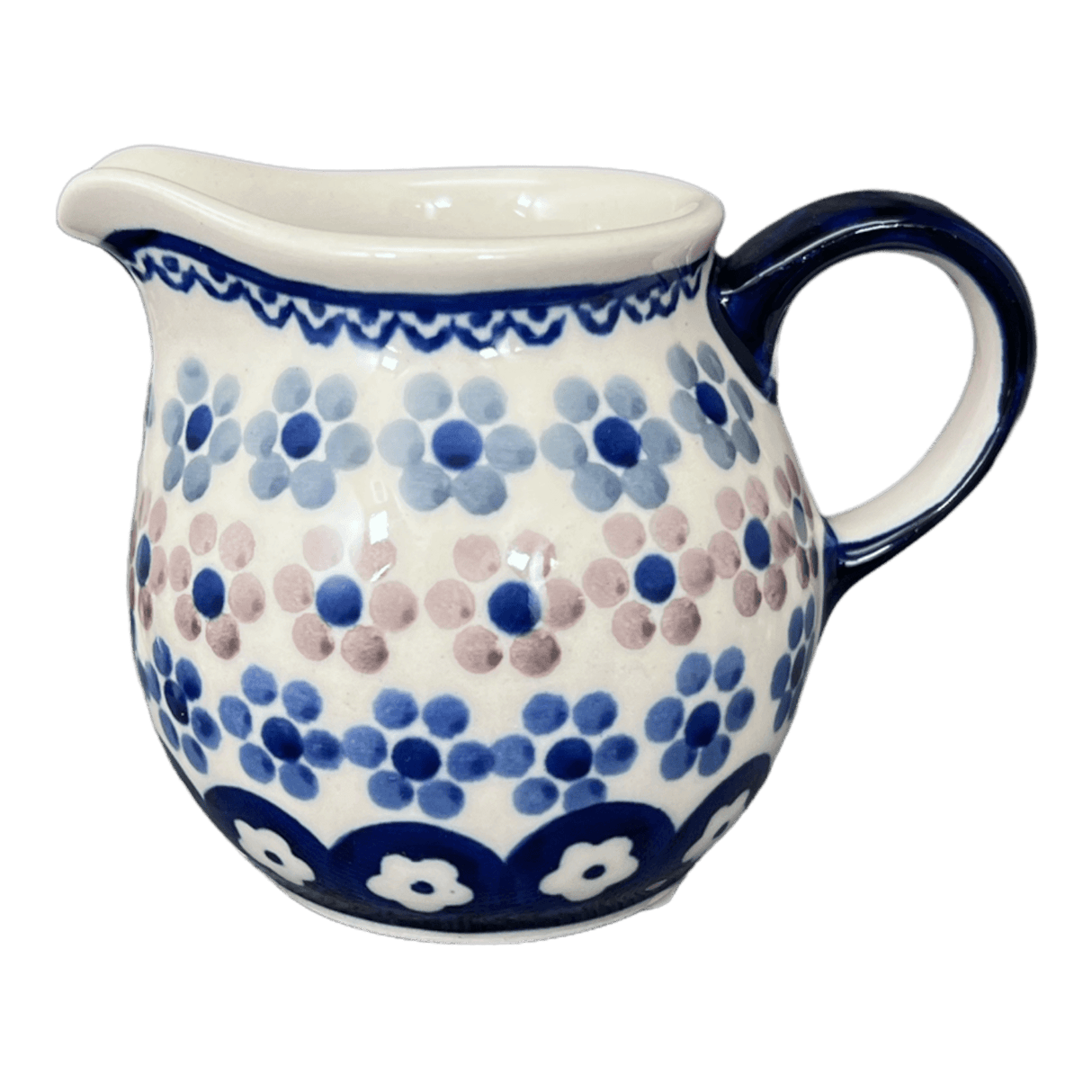 Creamer, The Cream of Creamers-"Basia", 6.5 oz in "Floral Chain" by Manufaktura | D019T-EO37