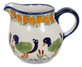 Creamer, The Cream of Creamers-"Basia", 6.5 oz in "Ducks in a Row" by Manufaktura | D019U-P323