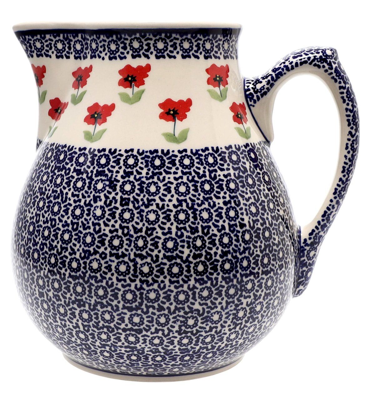 Pitcher, 3 Liter in "Poppy Garden" by Manufaktura | D028T-EJ01