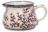 Polish Pottery 1 Liter Pitcher (Cherry Blossom) | D044S-DPGJ at PolishPotteryOutlet.com