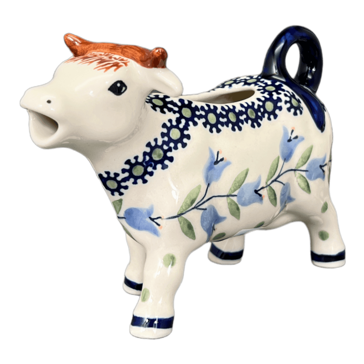 Creamer, Cow, 4 oz in "Lily of the Valley" by Manufaktura | D081T-ASD
