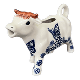 Creamer, Cow, 4 oz in "Butterfly Garden" by Manufaktura | D081T-MOT1
