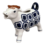 Creamer, Cow, 4 oz in "Navy Retro" by Manufaktura | D081U-601A