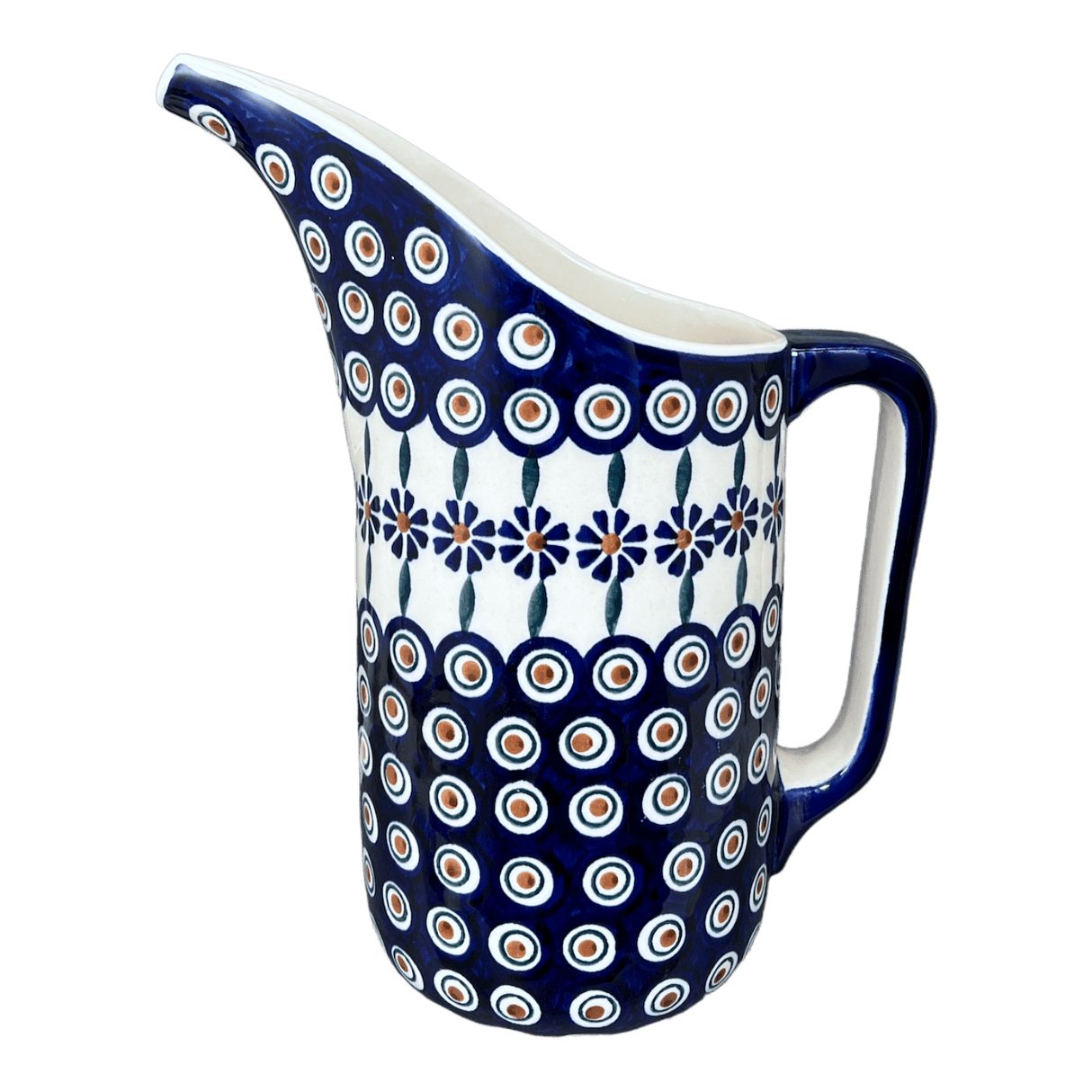 Pitcher, Fancy, 1.5 Liter in "Floral Peacock" by Manufaktura | D084T-54KK