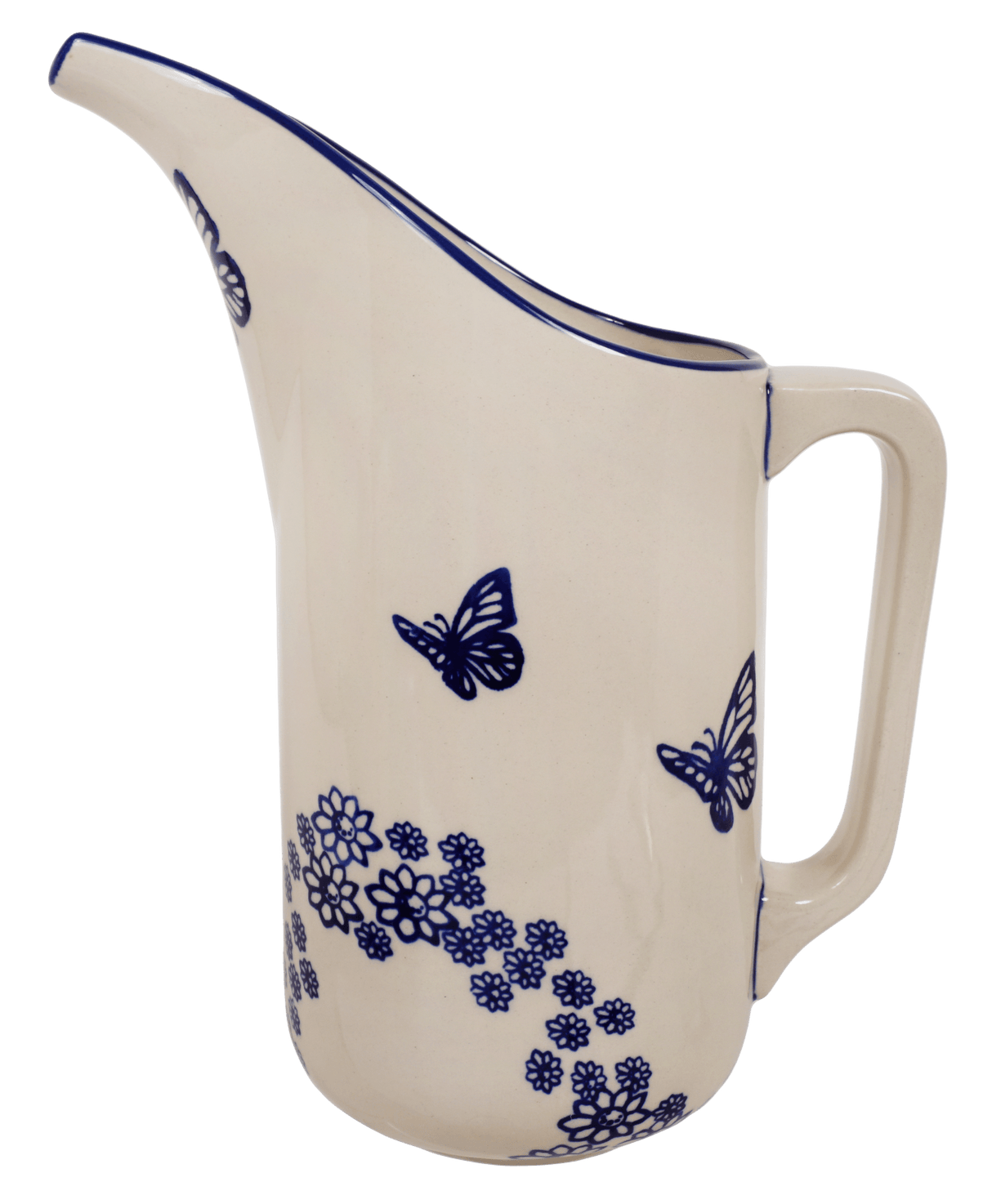 Pitcher, Fancy, 1.5 Liter in "Butterfly Garden" by Manufaktura | D084T-MOT1