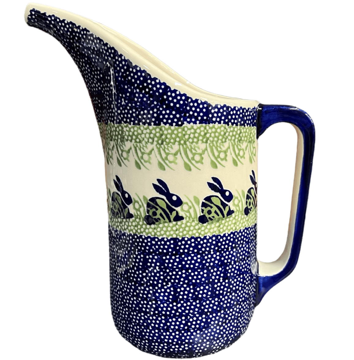 Pitcher, Fancy, 1.5 Liter in "Bunny Love" by Manufaktura | D084T-P324