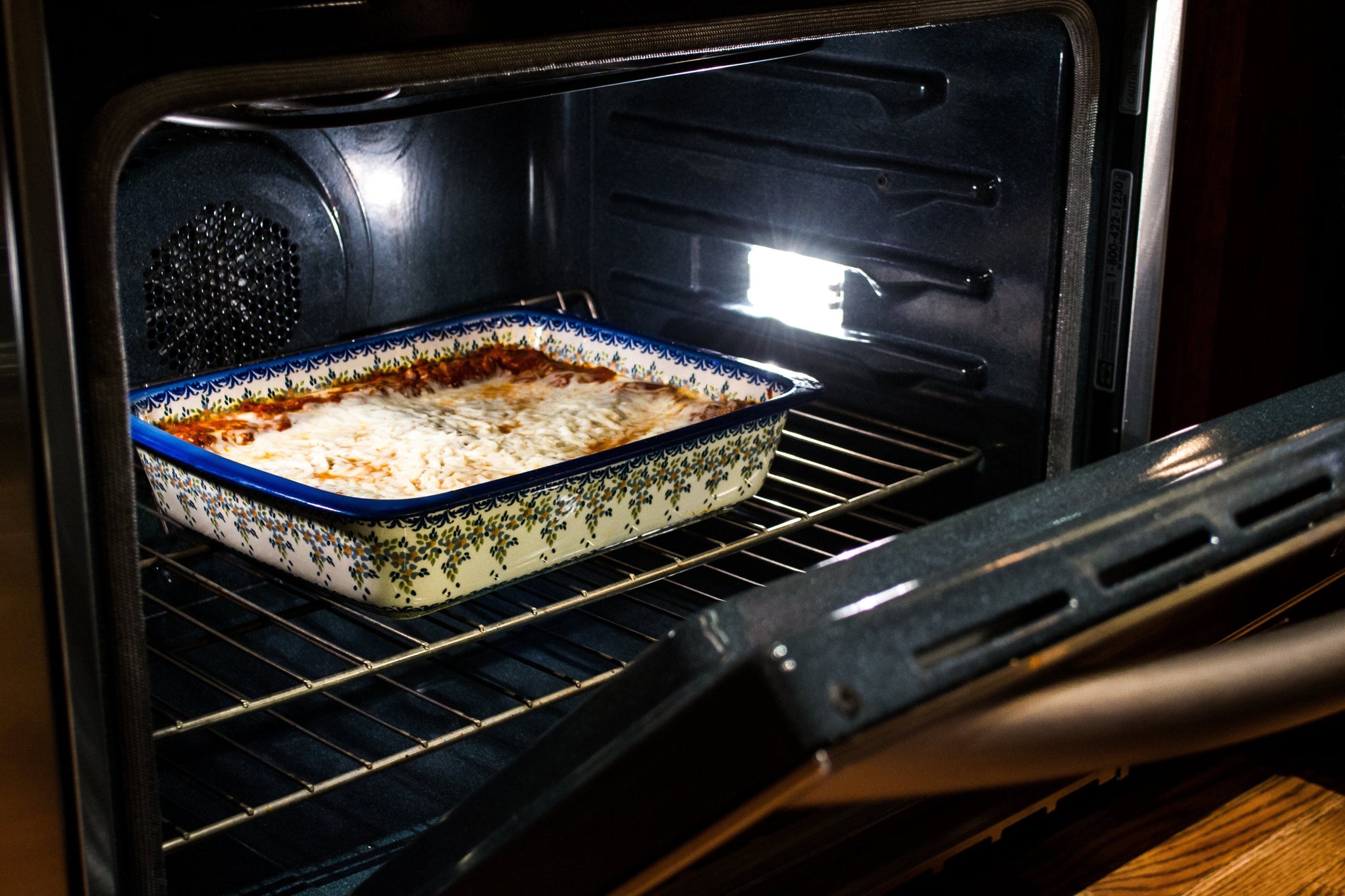 P&P CHEF Deep Baking Pan Set of 3 (12.3” & 10.4” & 9.3 Stainless Steel  Baking Sheet Lasagna Rectangle Cake Pan for Oven Dishwasher Use, Non-Toxic  