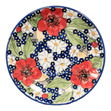 Cup & Saucer, 7 oz in "Poppies & Posies" by Manufaktura | F043S-IM02