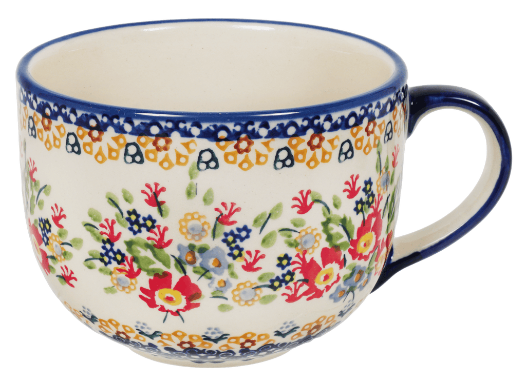 Polish Pottery Soup Mugs at PolishPotteryOutlet.com