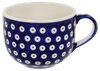 Polish Pottery Latte Cup (Dot to Dot) | F044T-70A at PolishPotteryOutlet.com