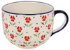 Polish Pottery Cup, Latte, 18 oz in "Simply Beautiful" by Manufaktura | F044T-AC61 at PolishPotteryOutlet.com