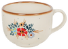 Polish Pottery Latte Cup (Country Pride) | F044T-GM13 at PolishPotteryOutlet.com