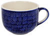 Polish Pottery Latte Cup (Night Sky) | F044T-MARM at PolishPotteryOutlet.com