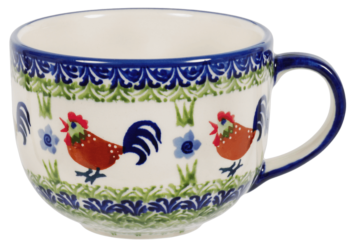 Cup, Latte, 18 oz in "Chicken Dance" by Manufaktura | F044U-P320