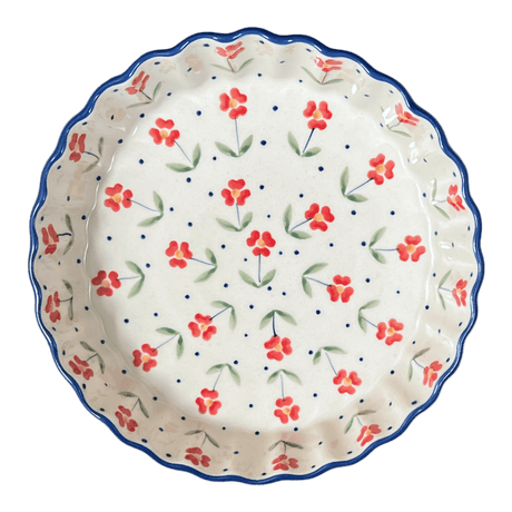 Quiche Dish, Round, 7.5" Small in "Simply Beautiful" by Manufaktura | F055T-AC61