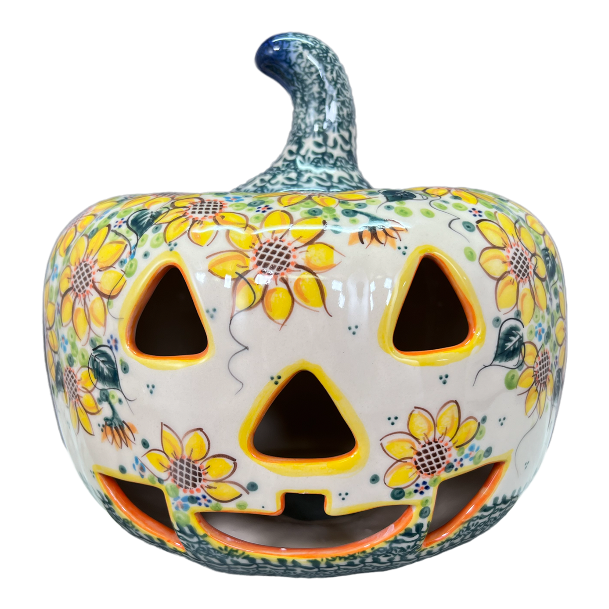 Luminary, Jack-O-Lantern, 8" in "Sunflower Party" by Galia | GAD28D-ASZ1