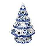 Luminary, Christmas Tree, 10" Large in "Dreamy Blue" by Galia | GCH05-PT