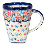 Mug, Tapered Mug, 20 oz in "Christmas Morning" by Galia | GK06-USP1