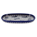 Platter, Oval, 8" x 4.5" Small in "Dreamy Blue" by Galia | GP12-PT