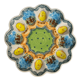 Plate, Round, Egg Plate, 9.5" in "Chicken Little" by Galia | GT12-GAK