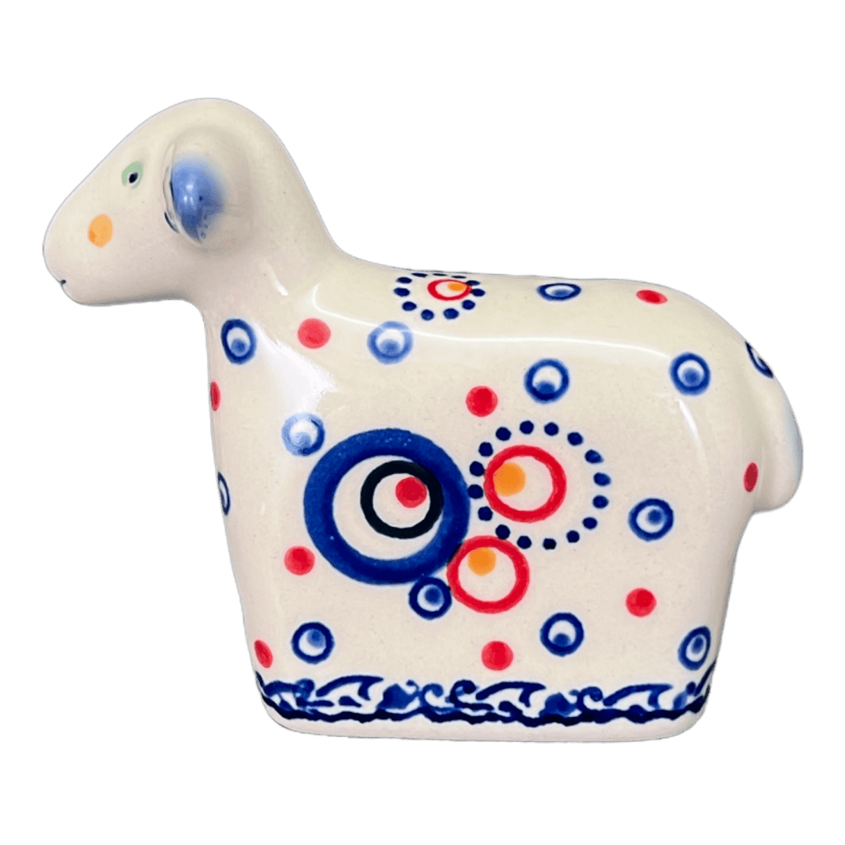 Figurine, Lamb, 3" in "Bubbles Galore" by Galia | GZW22-PK1