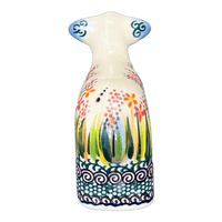 A picture of a Polish Pottery Lamb Figurine (Morning Meadow) | GZW22-ULA as shown at PolishPotteryOutlet.com/products/lamb-figurine-ula-gzw22-ula