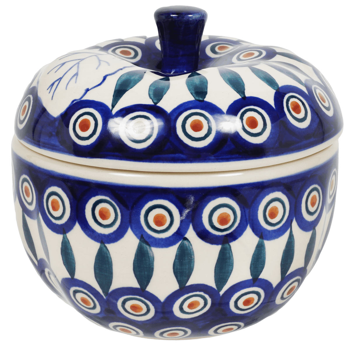 Baker, Apple, 4.5" in "Peacock" by Manufaktura | J058T-54
