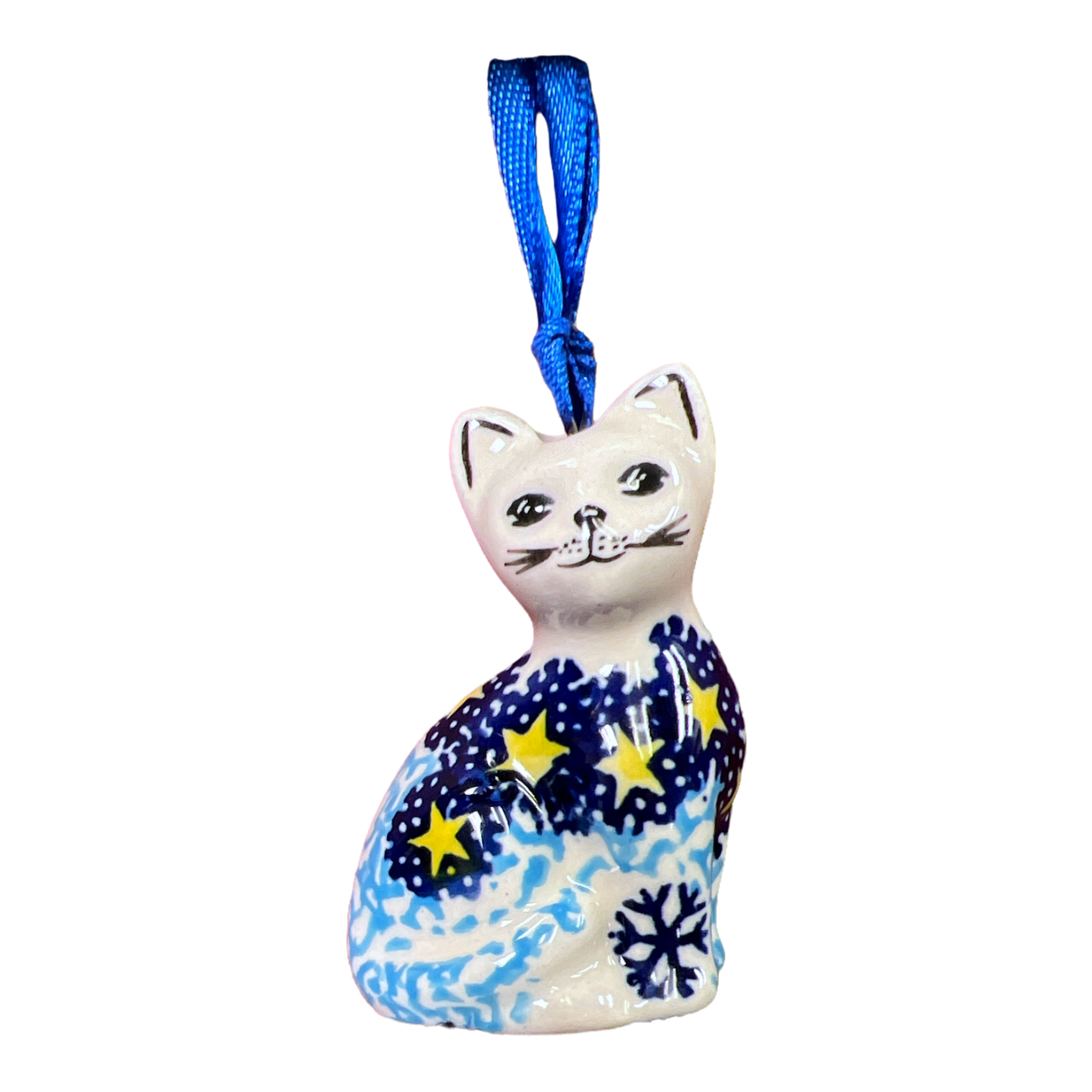 Ornament, Cat, 1.5" in "Christmas Night" by Manufaktura | K018S-INS3