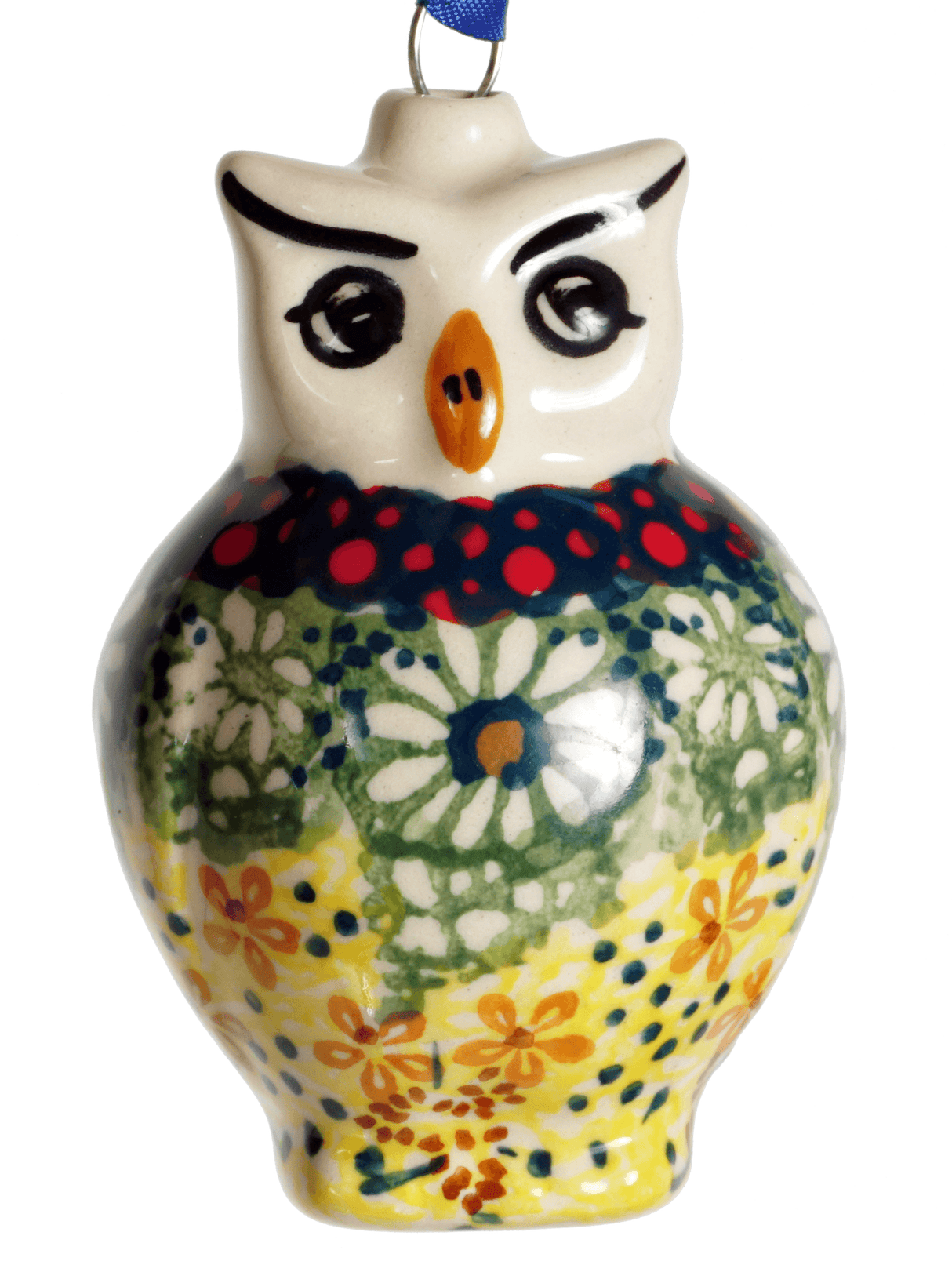 Ornament, Owl, 2" in "Sunshine Grotto" by Manufaktura | K026S-WK52