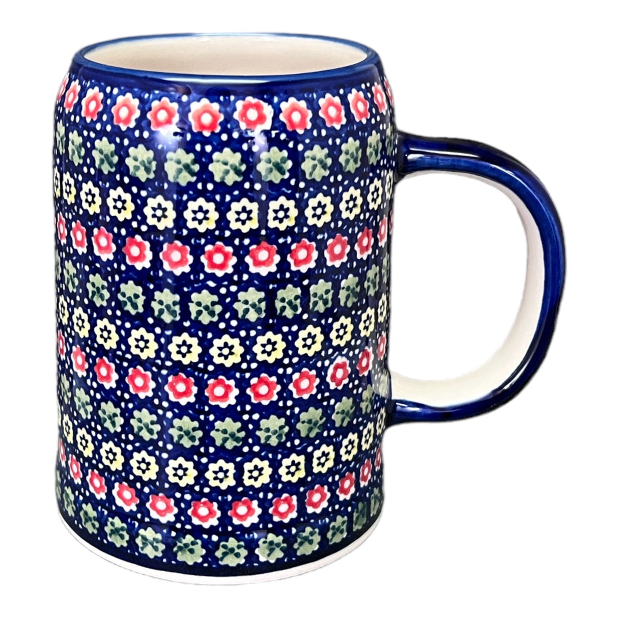 Tankard, 22 oz in "Rings of Flowers" by Manufaktura | K054U-DH17