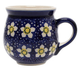 Mug, Belly Mug, Small, 7 oz in "Paperwhites" by Manufaktura | K067T-TJP