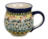 Mug, Belly Mug, 16oz Large in "Sunny Bouquet" by Manufaktura | K068S-JZ40