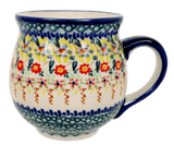 Mug, Belly Mug, 16oz Large in "Sunny Border" by Manufaktura | K068S-JZ41