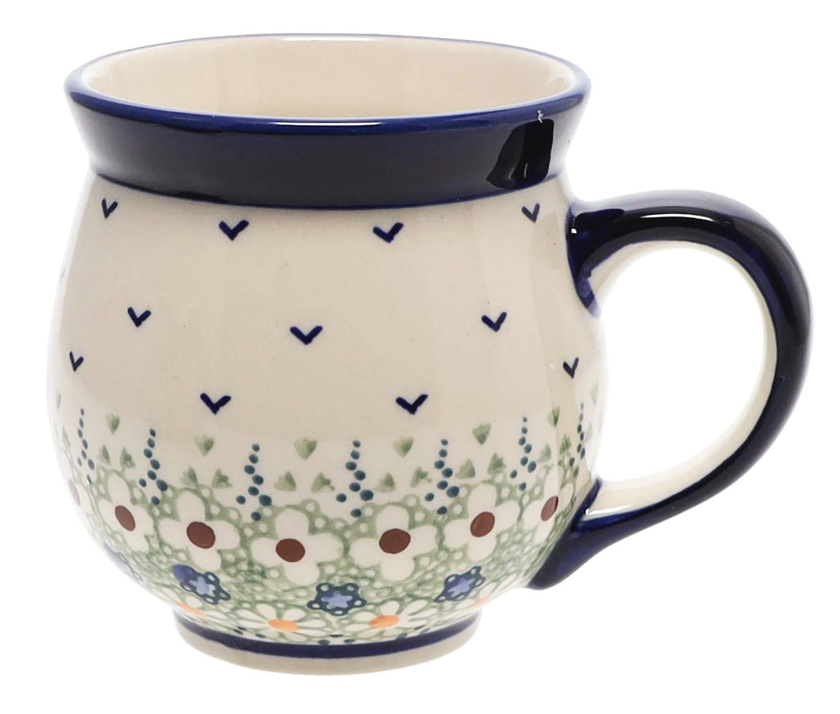 Mug, Belly Mug, 16 oz Large in "Spring Morning" by Manufaktura | K068S-LZ