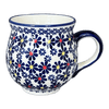 Polish Pottery Large Belly Mug (Field of Daisies) | K068S-S001 at PolishPotteryOutlet.com