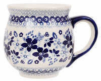 Polish Pottery - John's Mug - Blue Bells - The Polish Pottery Outlet