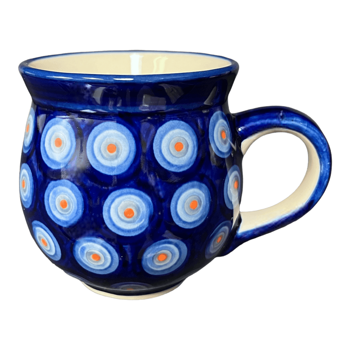 Mug, Belly Mug, 16oz Large in "Harvest Moon" by Manufaktura | K068S-ZP01