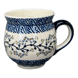 Mug, Belly Mug, 16 oz Large in "Baby Blue Eyes" by Manufaktura | K068T-MC19