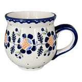 Mug, Belly Mug, 16 oz Large in "Cornflower" by Manufaktura | K068T-RU