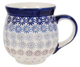 Mug, Belly Mug, 16 oz Large in "Dusty Daisy Chain" by Manufaktura | K068U-AS55