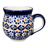 Mug, Belly Mug, 16 oz Large in "Kaleidoscope" by Manufaktura | K068U-ASR