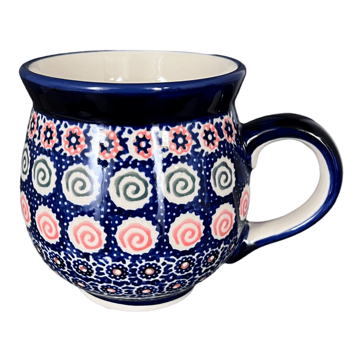 Mug, Belly Mug, 16oz Large in "Carnival" by Manufaktura | K068U-RWS