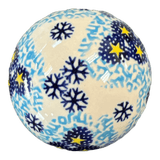 Ornament, Ball, 2.75" in "Christmas Night" by Manufaktura | K070S-INS3