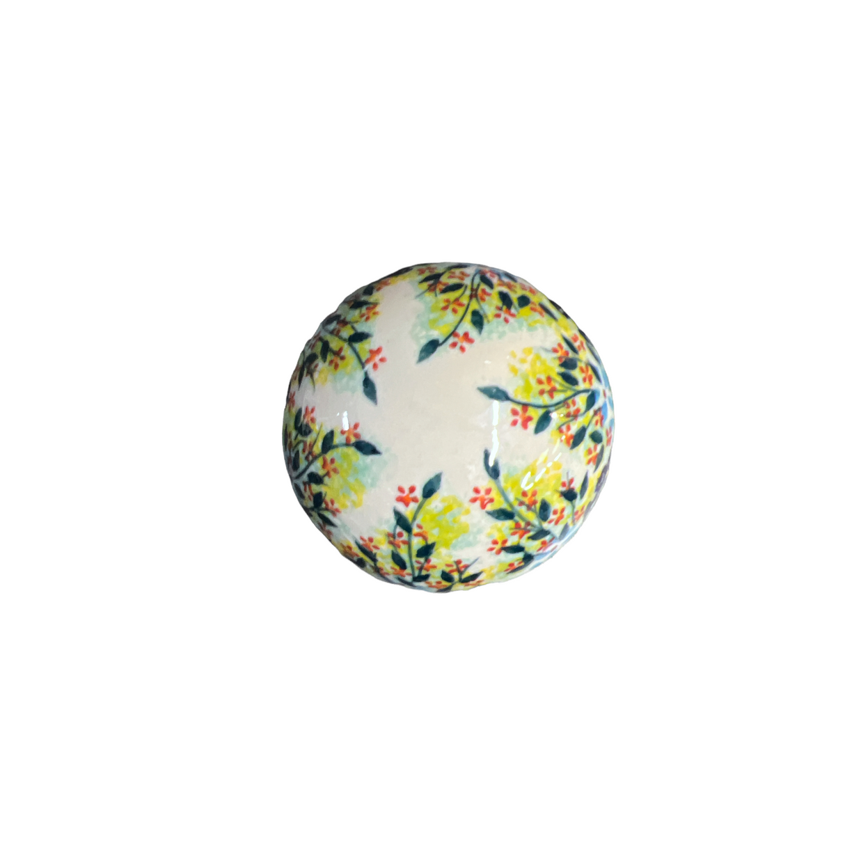 Ornament, Ball, 2.75" in "Sunny Garland" by Manufaktura | K070S-WK80