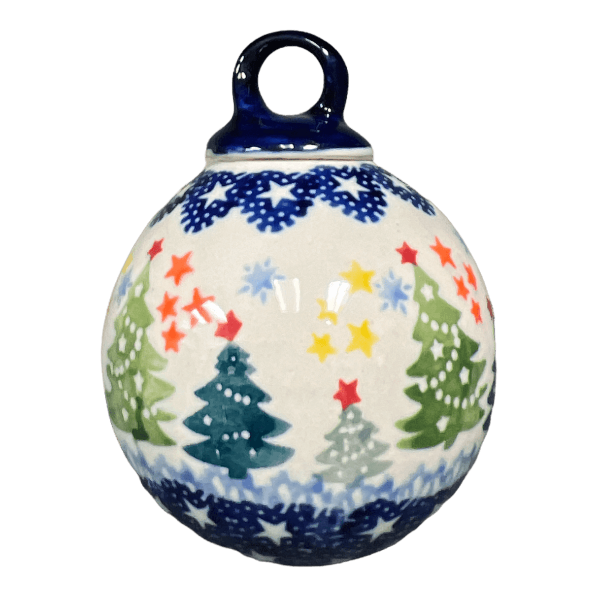 Ornament, Ball, 2.75" in "Festive Forest" by Manufaktura | K070U-INS6