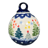 Ornament, Ball, 2.75" in "Festive Forest" by Manufaktura | K070U-INS6