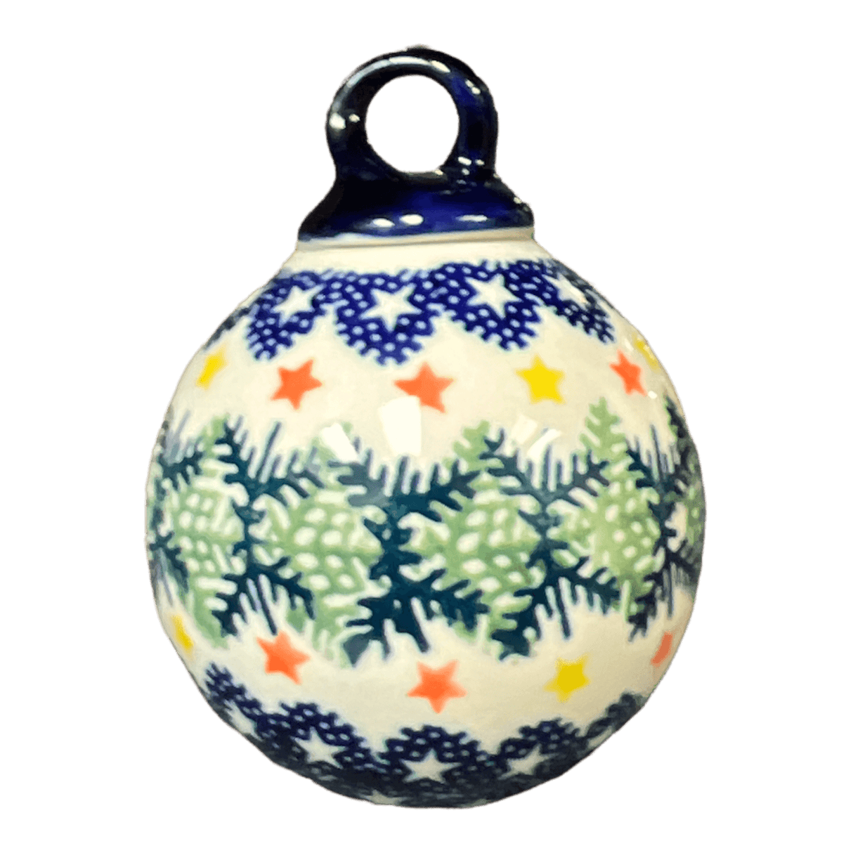 Ornament, Ball, 2.75" in "Holiday Stars" by Manufaktura | K070U-INS9