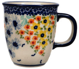 Mug, Mars Mug, 10oz Small in "Brilliant Garden" by Manufaktura | K081S-DPLW
